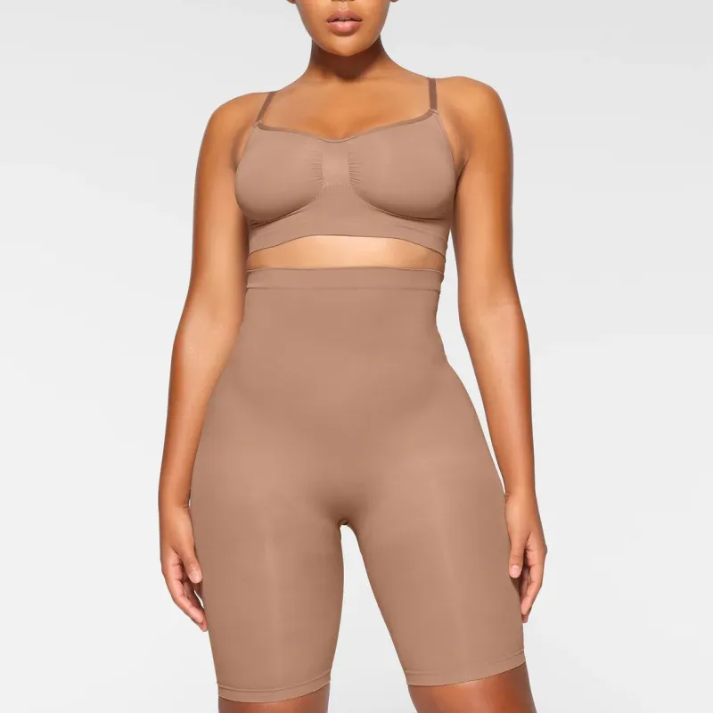 SKIMS SEAMLESS SCULPT Leggings Women's SIENNA/Ochre-1