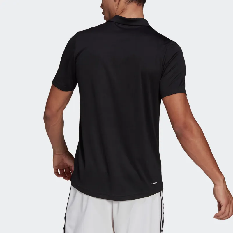 Adidas Polo Shirts Men Black-3