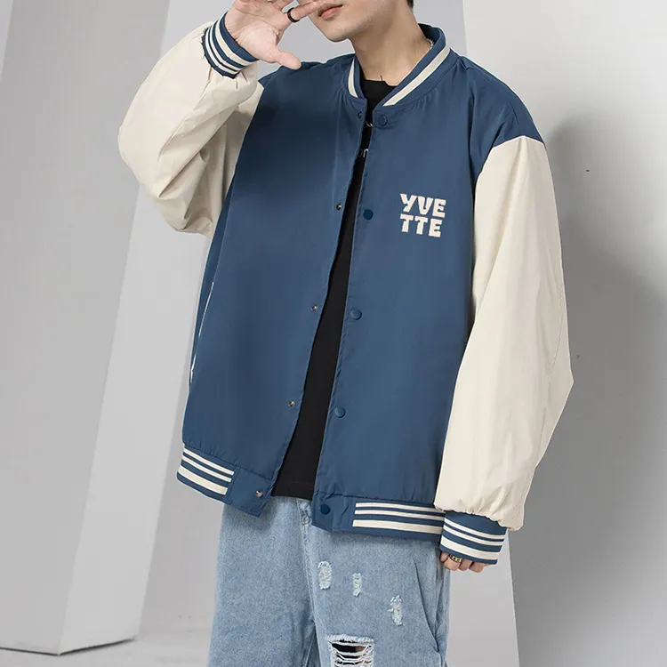 Yvette Thin Baseball Jacket Fall Unisex-7