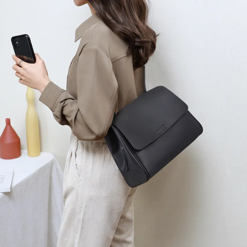 VINEY Cow Leather Crossbody Bag Shoulder Bag Shopping Bag Regular Women's Multicolor-9