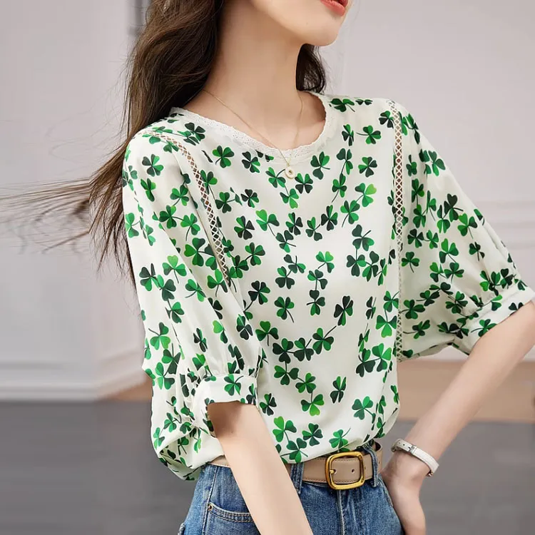 Dme Shirts Women's Forest Green-1