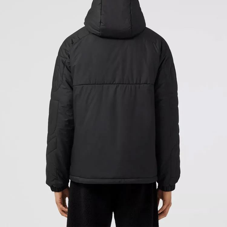 Burberry Puffer Jackets Men Black-2