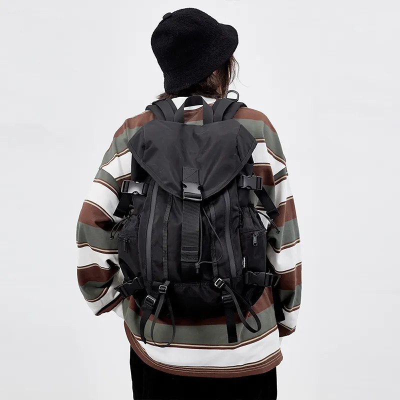 MYEDITION 24LS32LL Laptop Bag Backpack Outdoor Bag Polyester With Nylon Multicolor Unisex-7