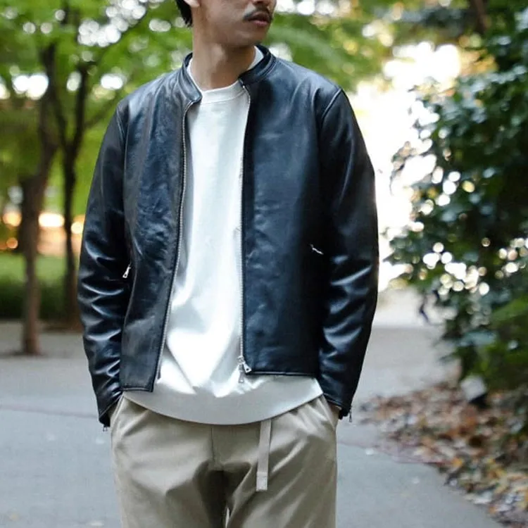 Beams Leather Jackets Men-3