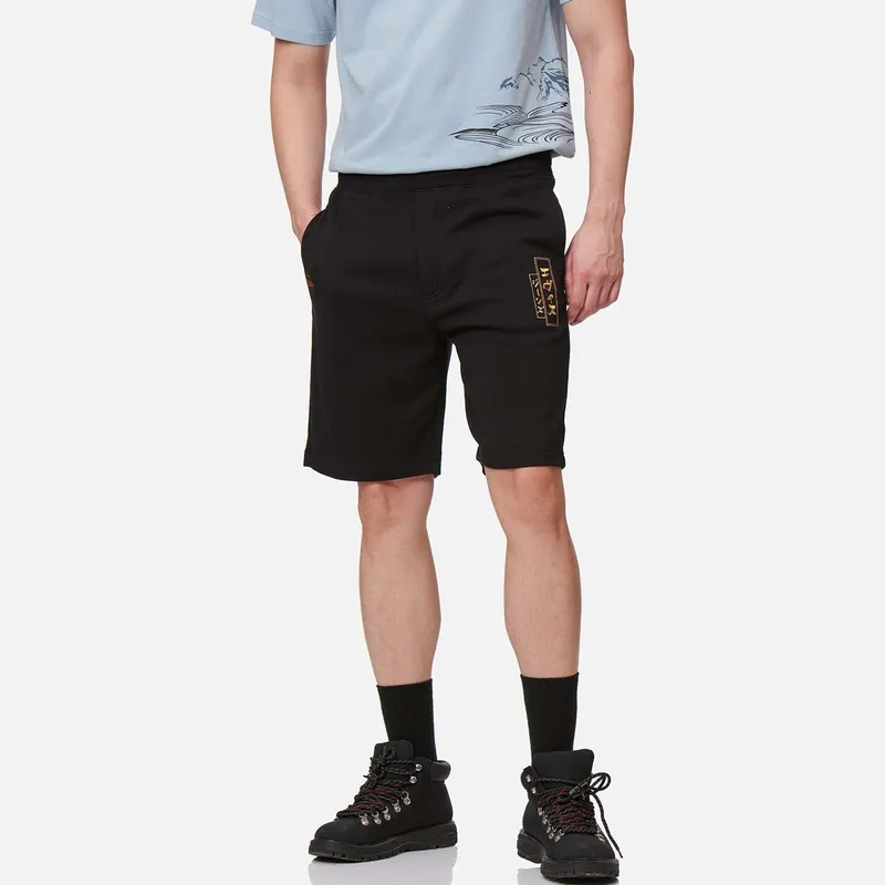 EVISU FW23 Sports Shorts Men's Black-2