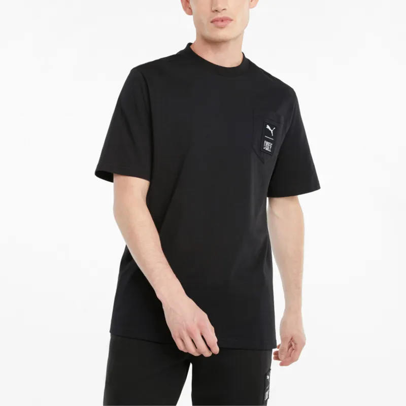 PUMA x FIRST MILE T Shirt Men's Black-3