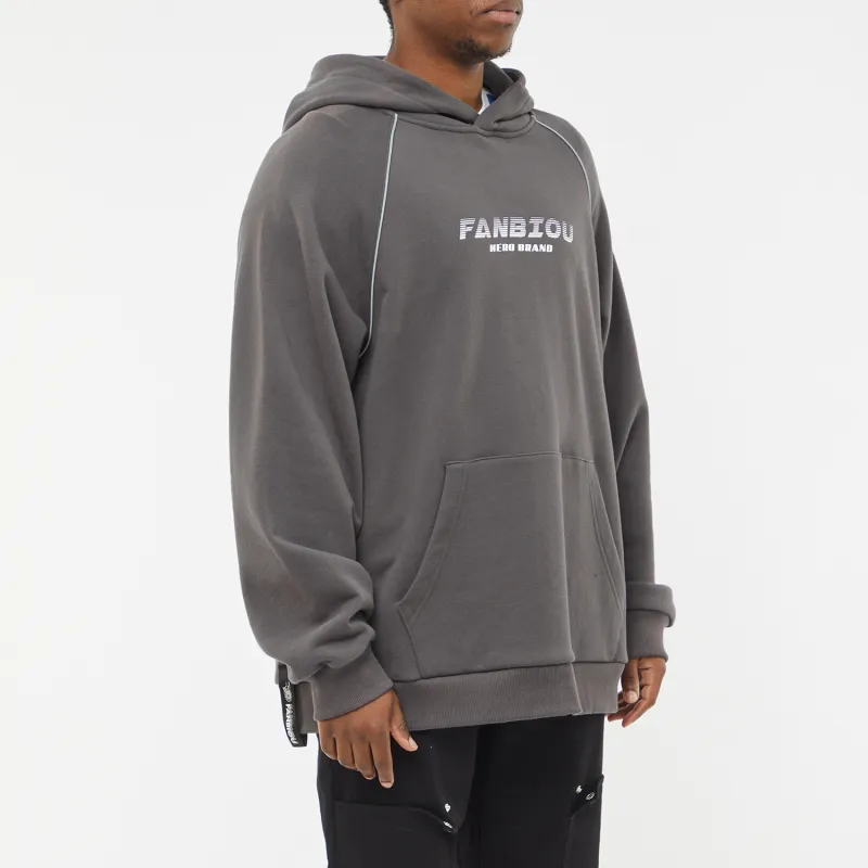 FANBIOU SS22 Hooded Loose Fit Sweatshirt Unisex-5