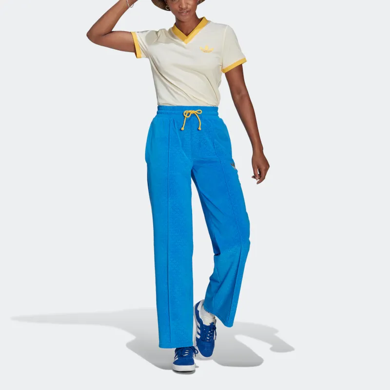 Adidas Originals Knitted Sweatpants Women's Blue-1