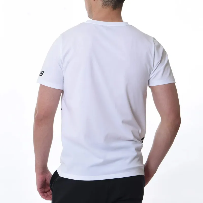 New Balance T Shirts Men White-3