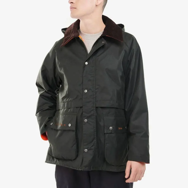 Brompton X BARBOUR Jackets Men Green-2