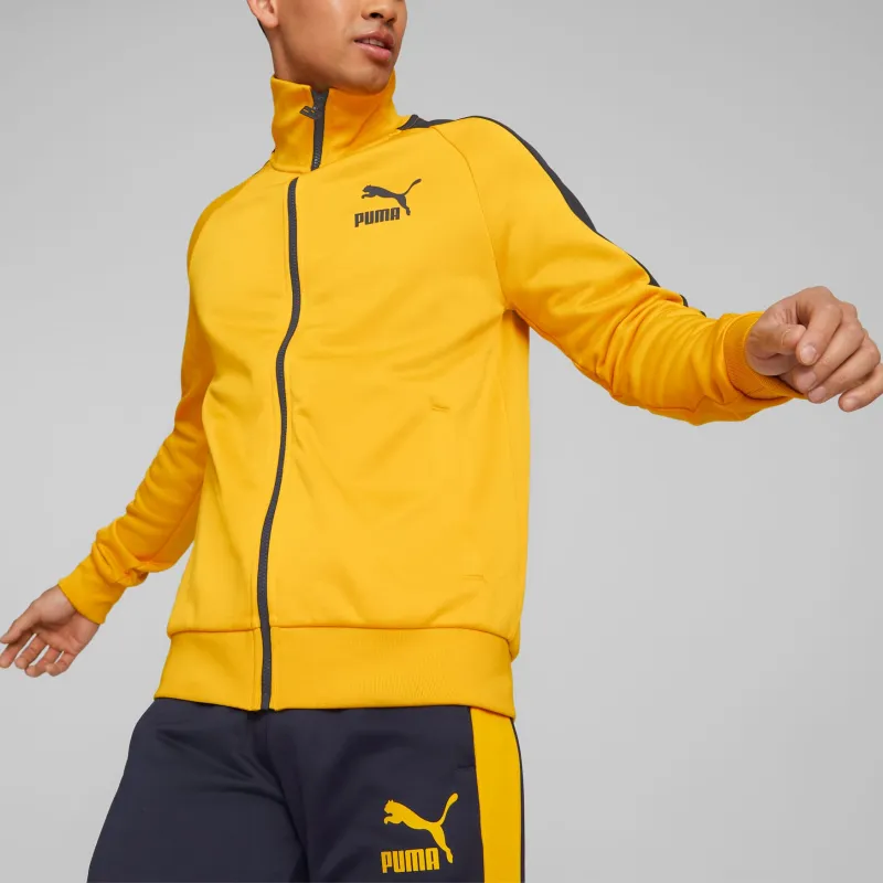 PUMA ICONIC T7 Jackets Men Yellow-5