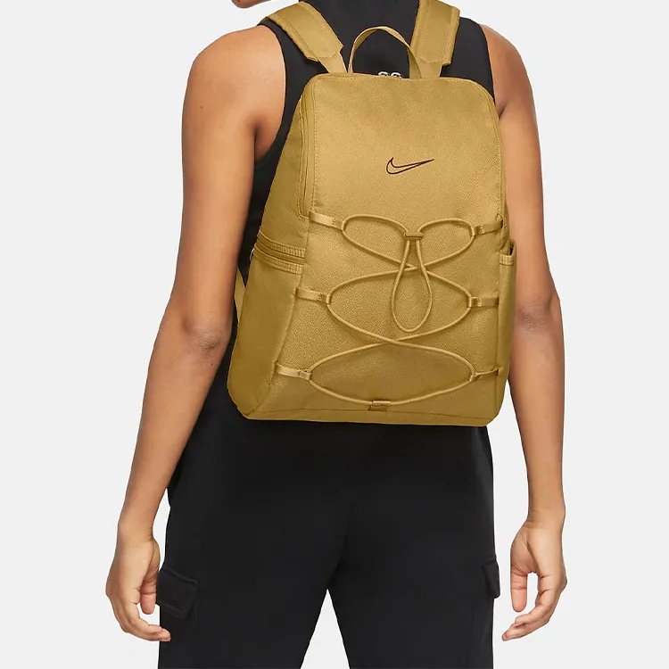 Nike Polyester Backpack Regular Women's Yellow-4