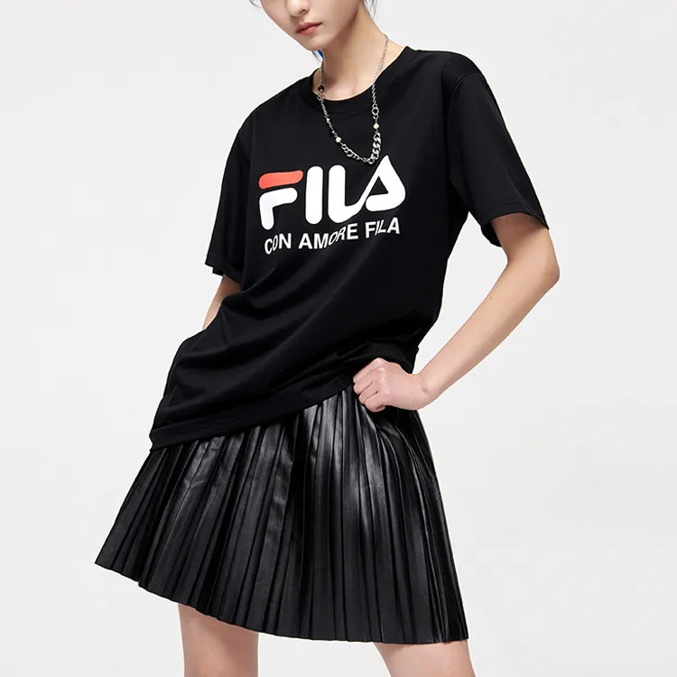 FILA FUSION T Shirt Men's Charcoal Black-2
