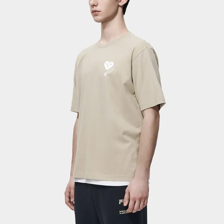 FILA SS23 T-Shirt Unisex Dungaree Khaki-4