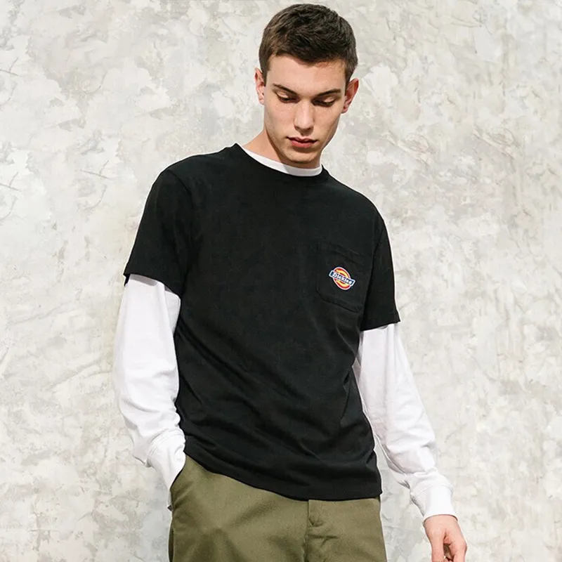Dickies T Shirts Men Black-3