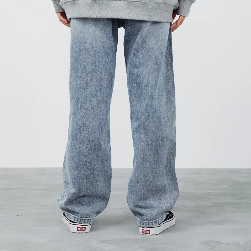 LKOD Straight Jeans Unisex Blue-3