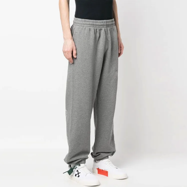 OFF WHITE Wave Outl Diag Slim Sweatpant-3