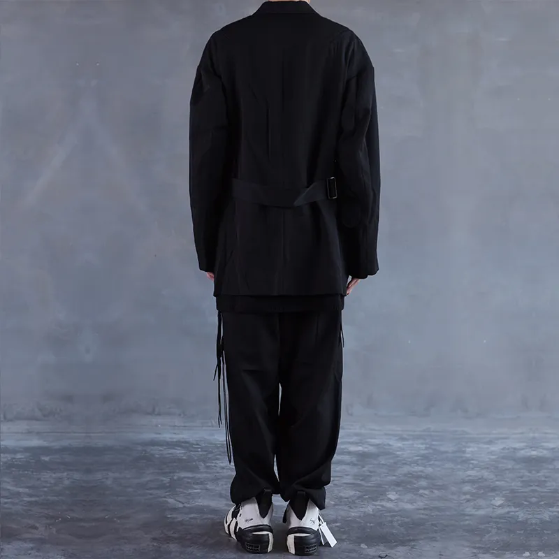 Yohji Yamamoto Business Suits Unisex Black-4