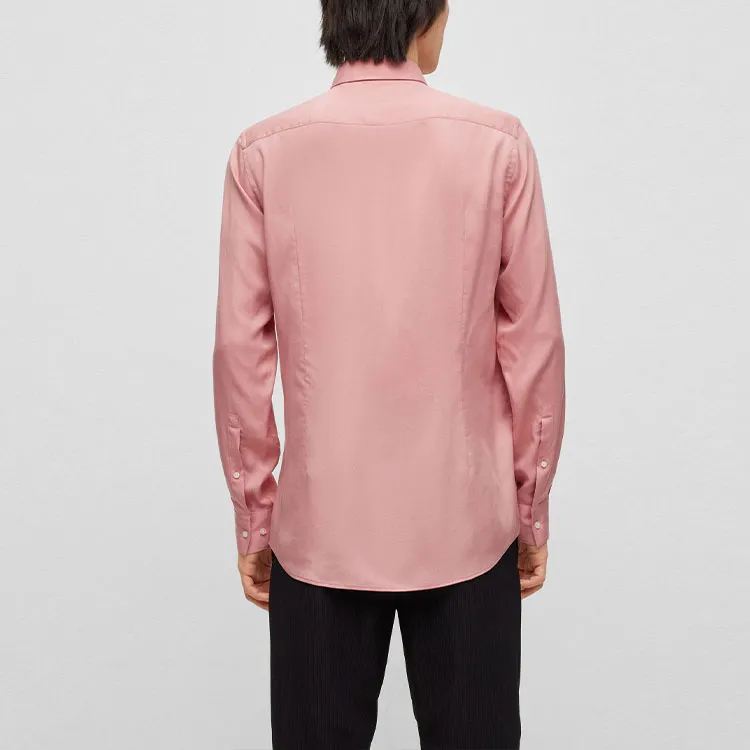 HUGO BOSS Shirts Men Pink-3