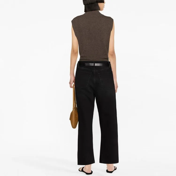 TOTEME Twisted Seam Wide leg Jeans-2