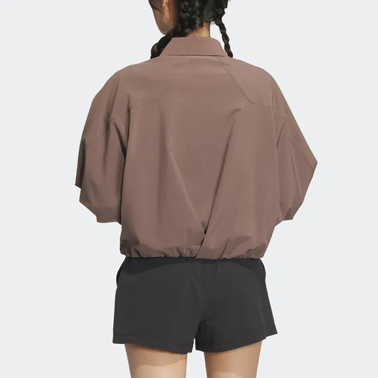 Adidas Jackets Women's Stratum Dark Earthy Brown-3