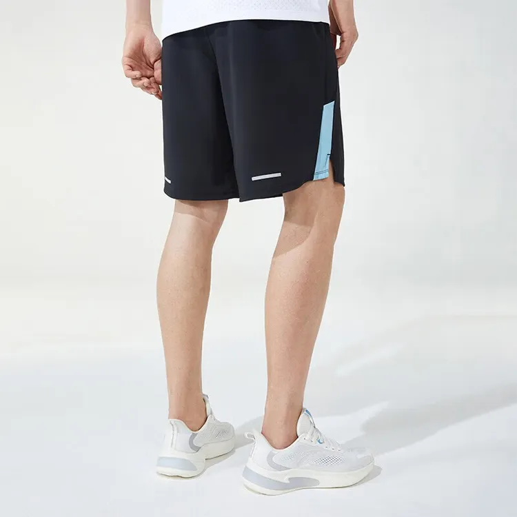 Anta Running Collection Casual Shorts Men's Sunny Smoke Blue-3