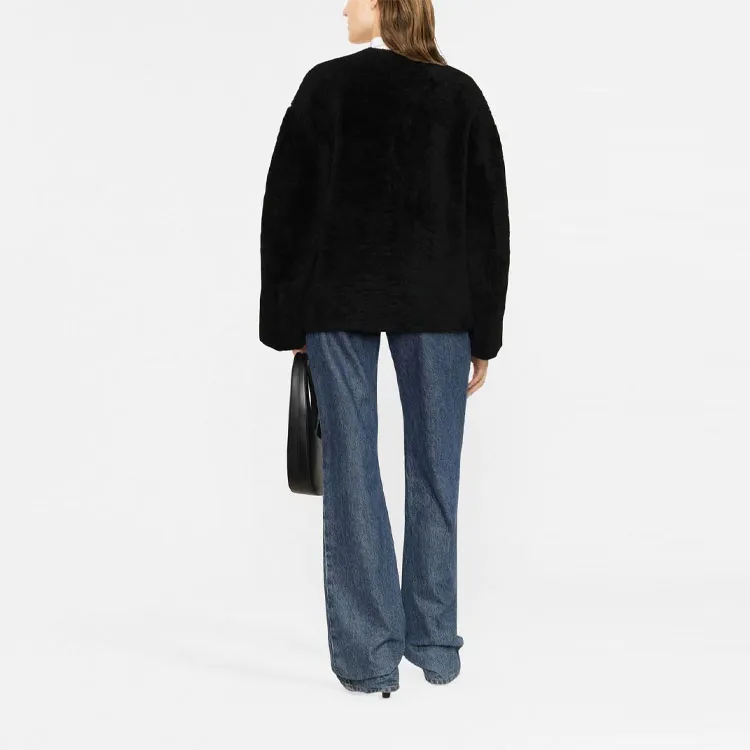 TOTEME Teddy Shearling Jacket-1