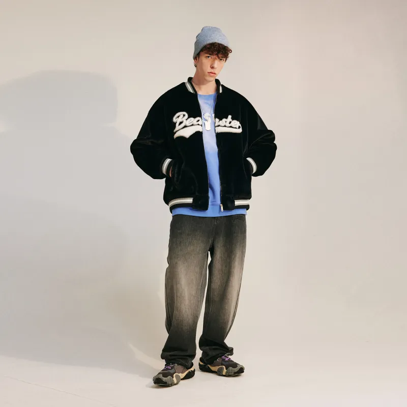 BEASTER Demon Grimace Pattern Unisex Jacket-8
