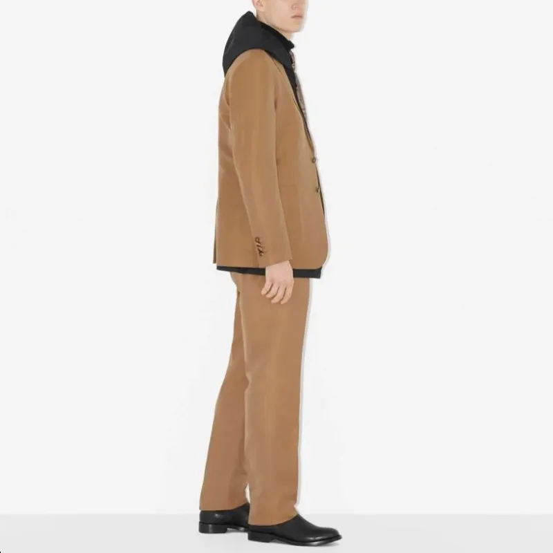 Burberry Suit Trousers Men Camel-3