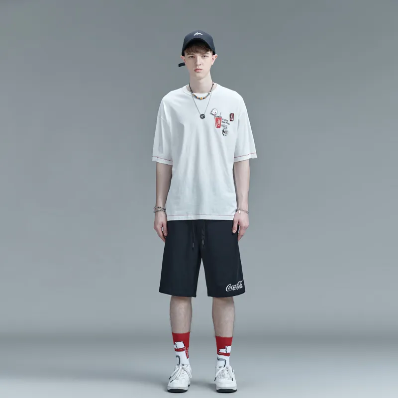 Coca Cola X Guuka Casual Shorts Unisex Black-2