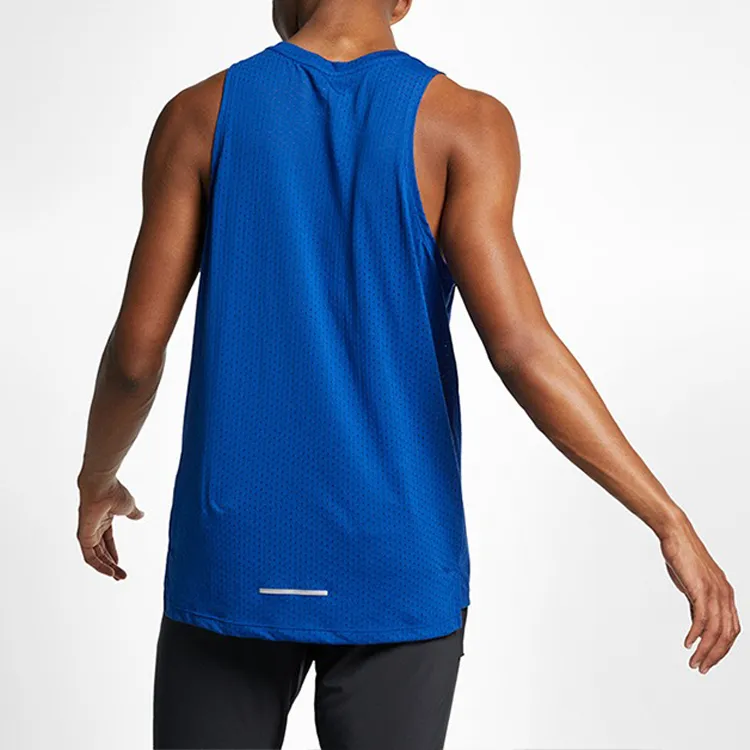 Nike Tank Tops Men Blue-2
