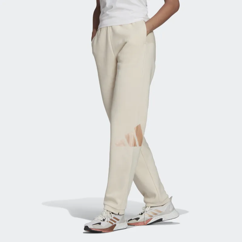 Adidas Fleece Trousers Women's Ecru-2