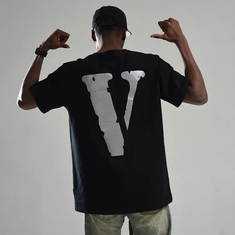 VLONE Big Logo Series T Shirt Unisex 2 Pack Black-5