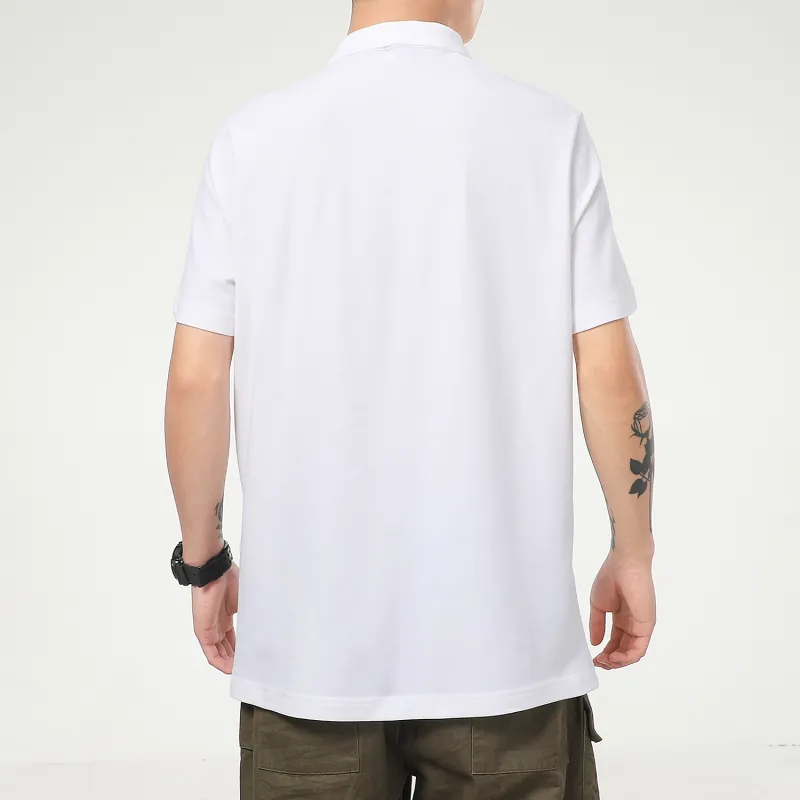 PUMA Polo Shirts Men White-4