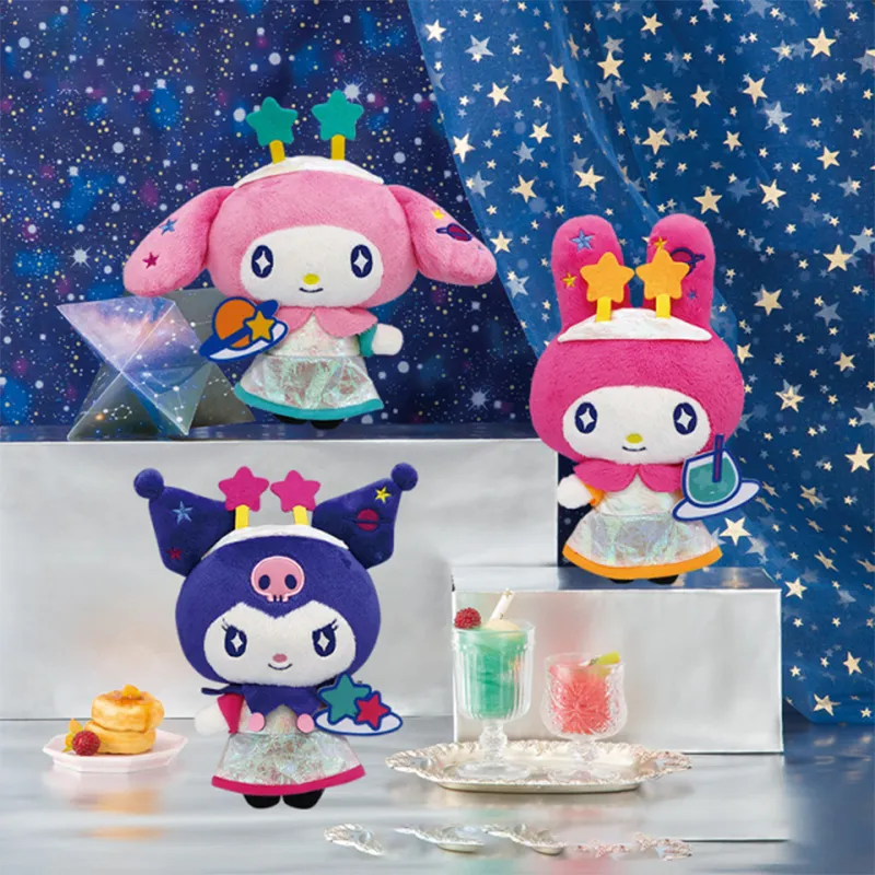FURYU Kuromi Universe Café Collection Dolls Plush Doll 17cm Height-4