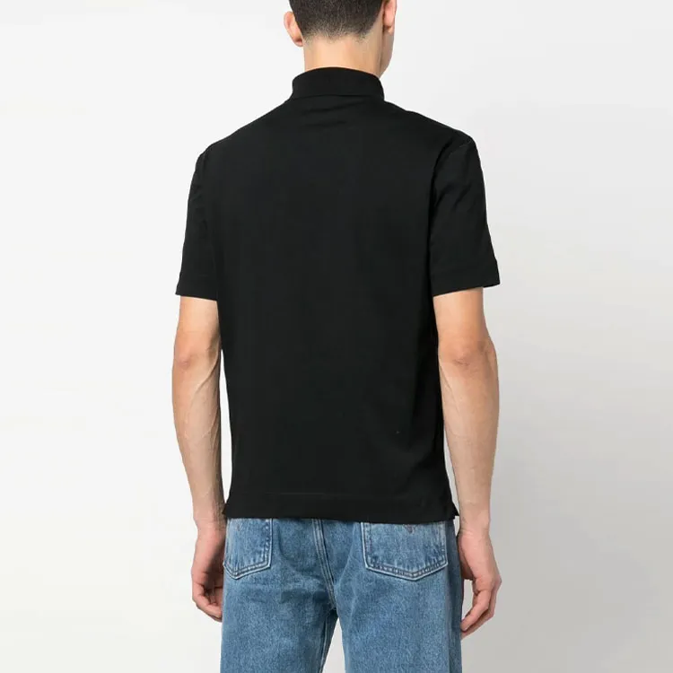 Zzegna SS23 Polo Shirt Men's Black-2