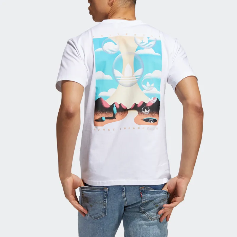 Adidas Originals T Shirt Men's White-2