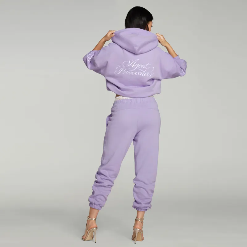 Agent Provocateur Knitted Sweatpants Women's Light Lavender-1