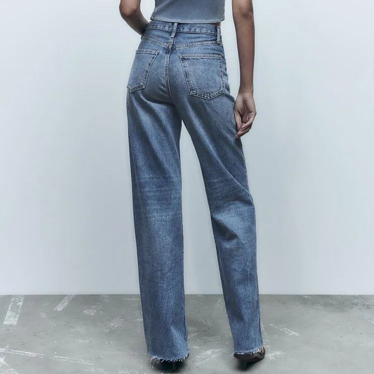 ZARA Jeans Women's Blue-3