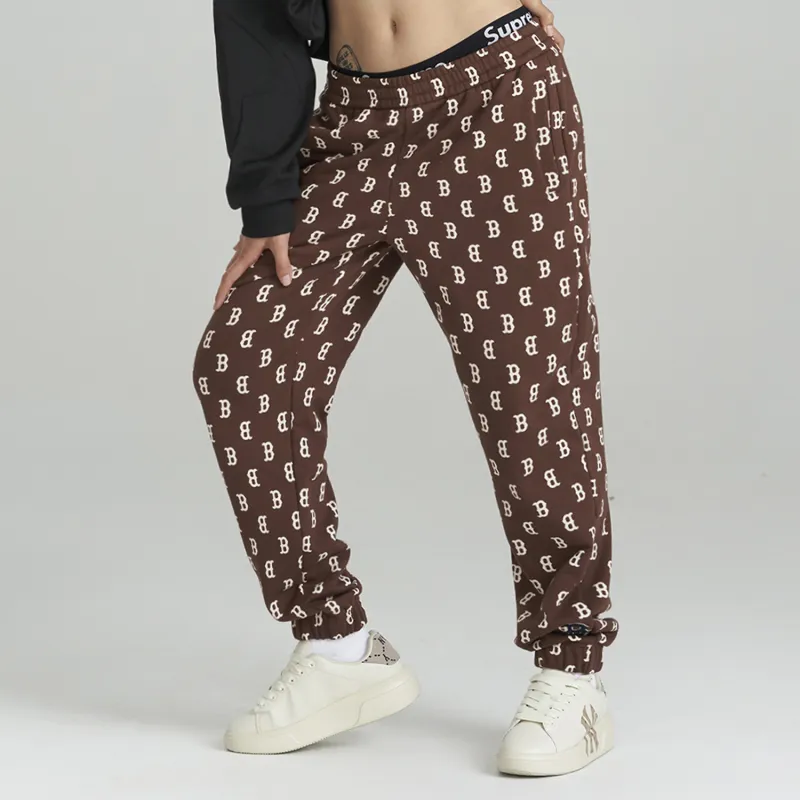 MLB FW22 Casual Pants Unisex Dark Brown-5