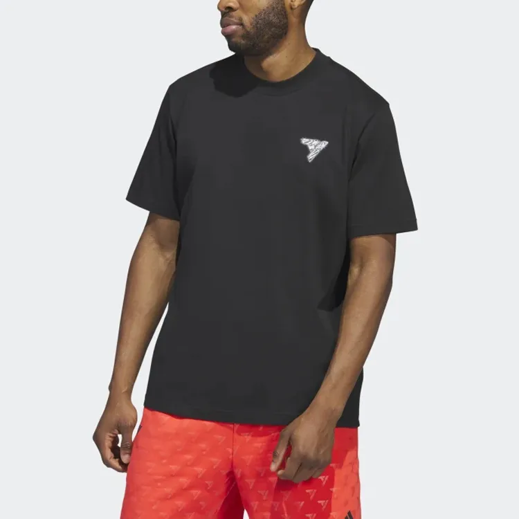 Adidas Trae Metallic Graphic Tee-1
