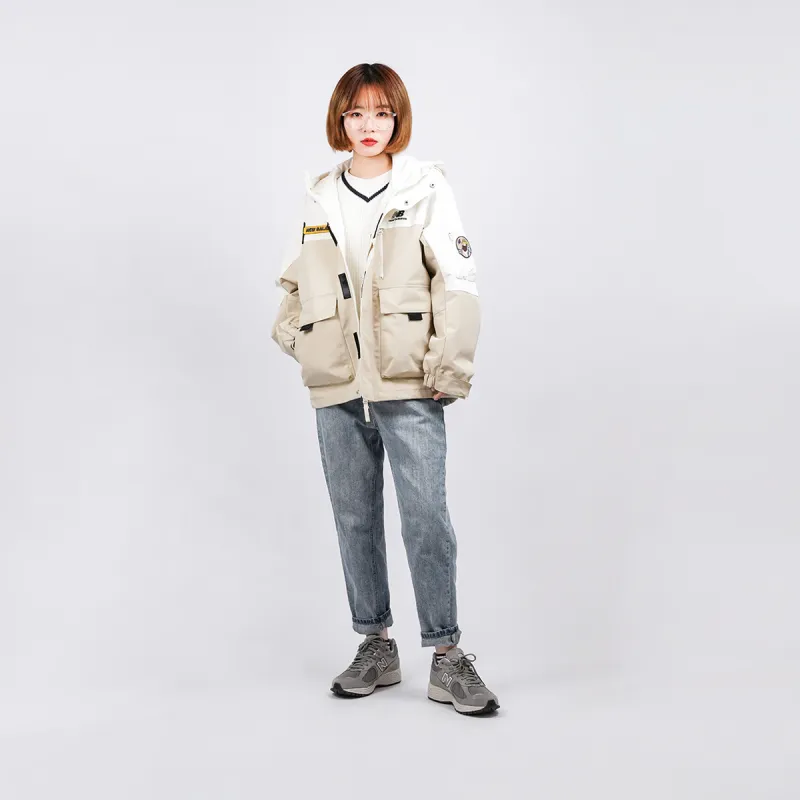 New Balance JHI Jackets Unisex Ecru-2