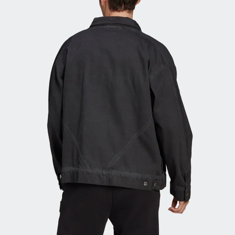 Adidas Originals FSHN Denim Jackets Men Black-2
