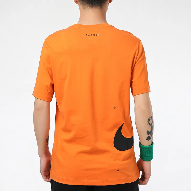 Nike Sportswear Club T Shirts Men Orange-3