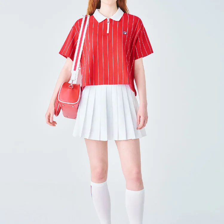 FILA Casual Short Skirts Women's White-3