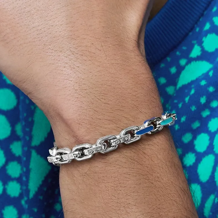 LOUIS VUITTON Lv X Yk Paradise Chain Bracelet-4