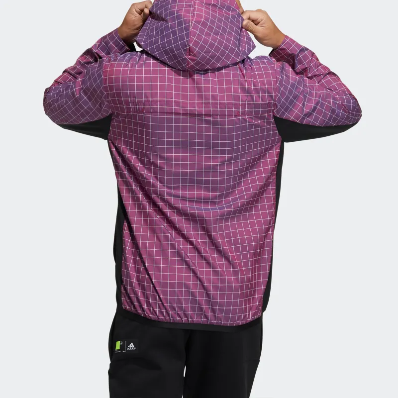 Adidas W.N.D. Jacket Men's Purple-2