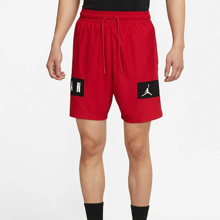 Jordan Basketball Shorts Men Red-3
