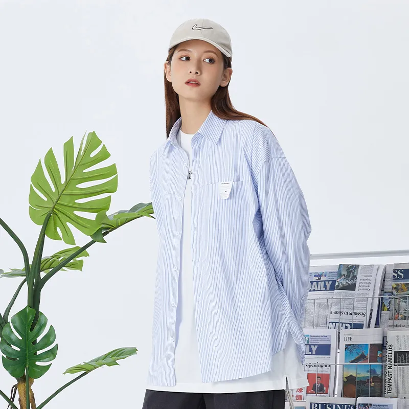 PSO Brand Shirt Fall Unisex Sky Blue-6
