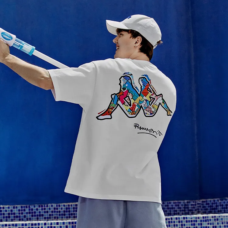 Kappa x Britto Drop Shoulder Sleeve T-Shirt Unisex-3